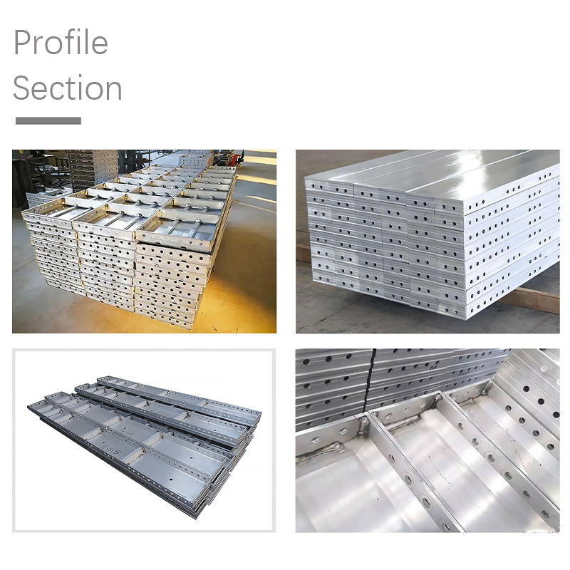 Aluminum concrete formwork extruded aluminum manufacturer